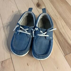 Blue Kids Boat Shoes